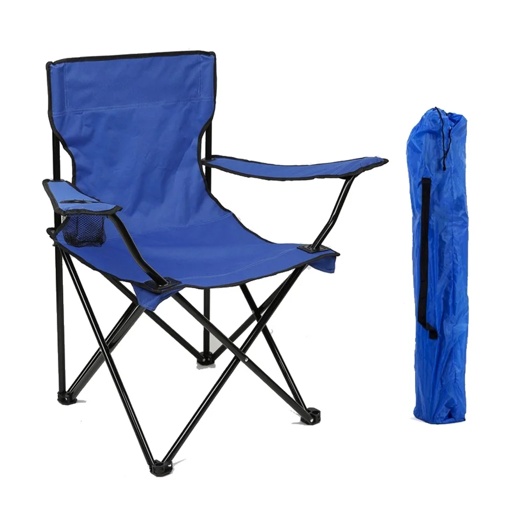 구매 경량 갑판 의자 등받이 해변 접이식 의자 팔걸이 야외 캠핑 휴대용 의자 피크닉 낚시
