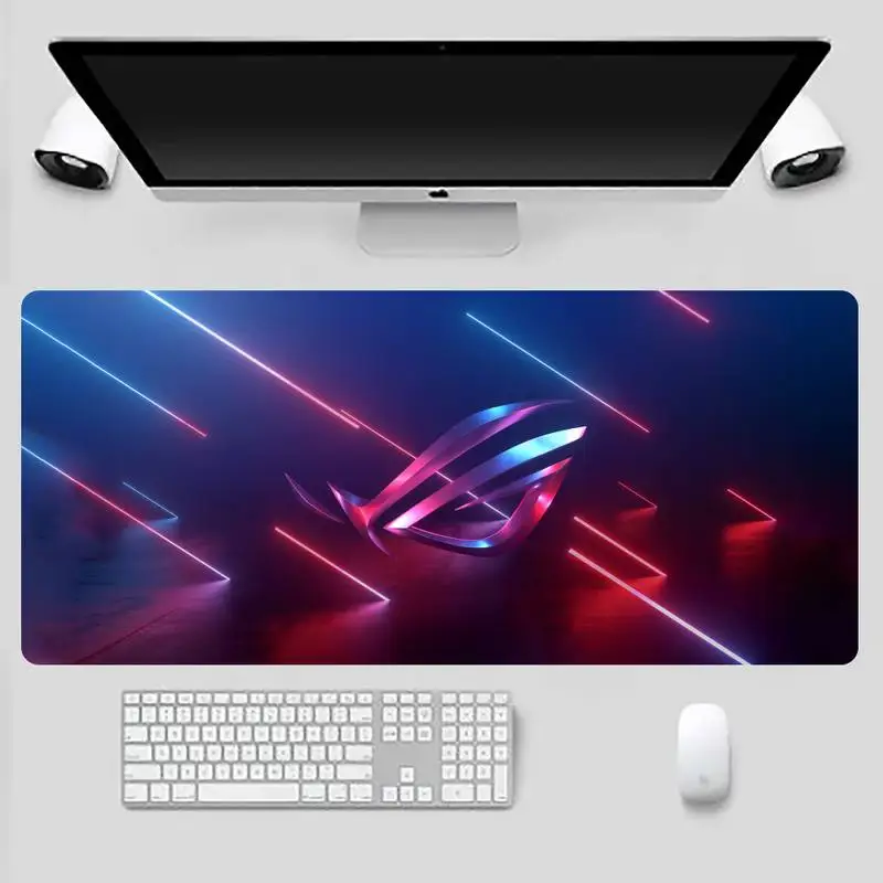 

asus rog male fashion Luxury Brand Silicone large/small Pad to Mouse Game 1Game Office Work Mouse Mat pad X XL Cushion mouse pad
