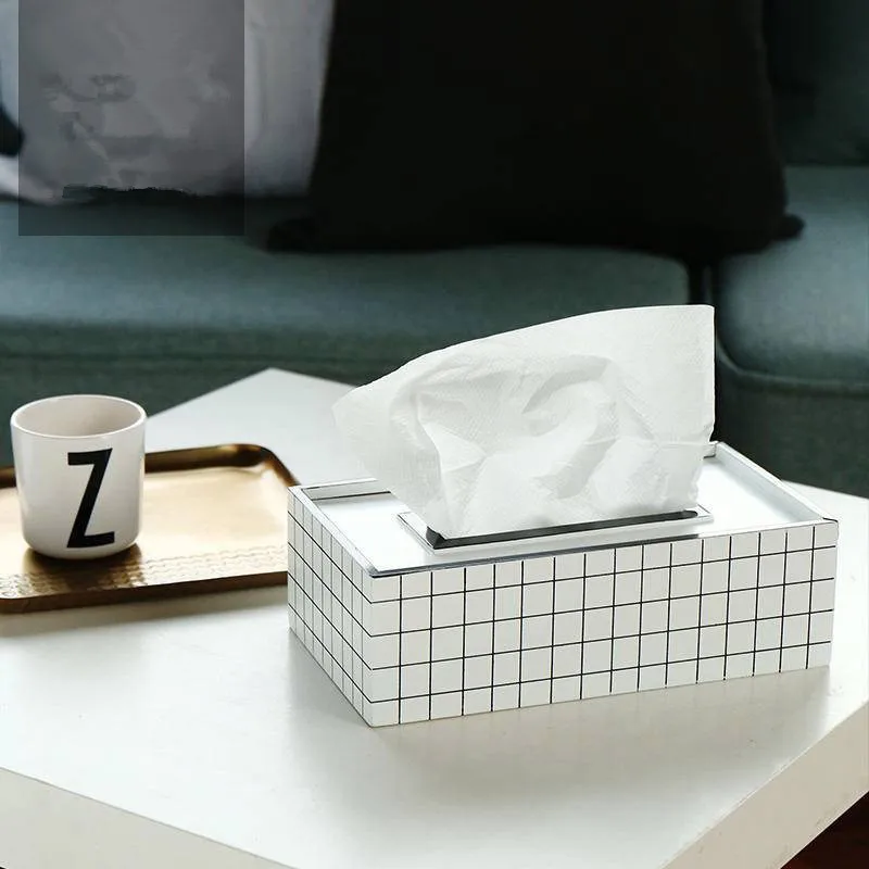 Креативная сетчатая деревянная коробка для салфеток многофункциональная