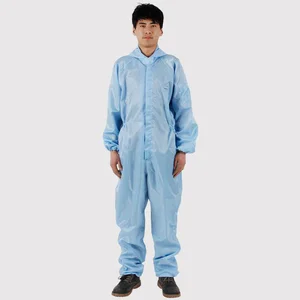 Рабочие защитные комбинезоны, мужские антистатические комбинезоны с капюшоном и длинным рукавом, пыленепроницаемые комбинезоны, Защитный Спрей DFW077