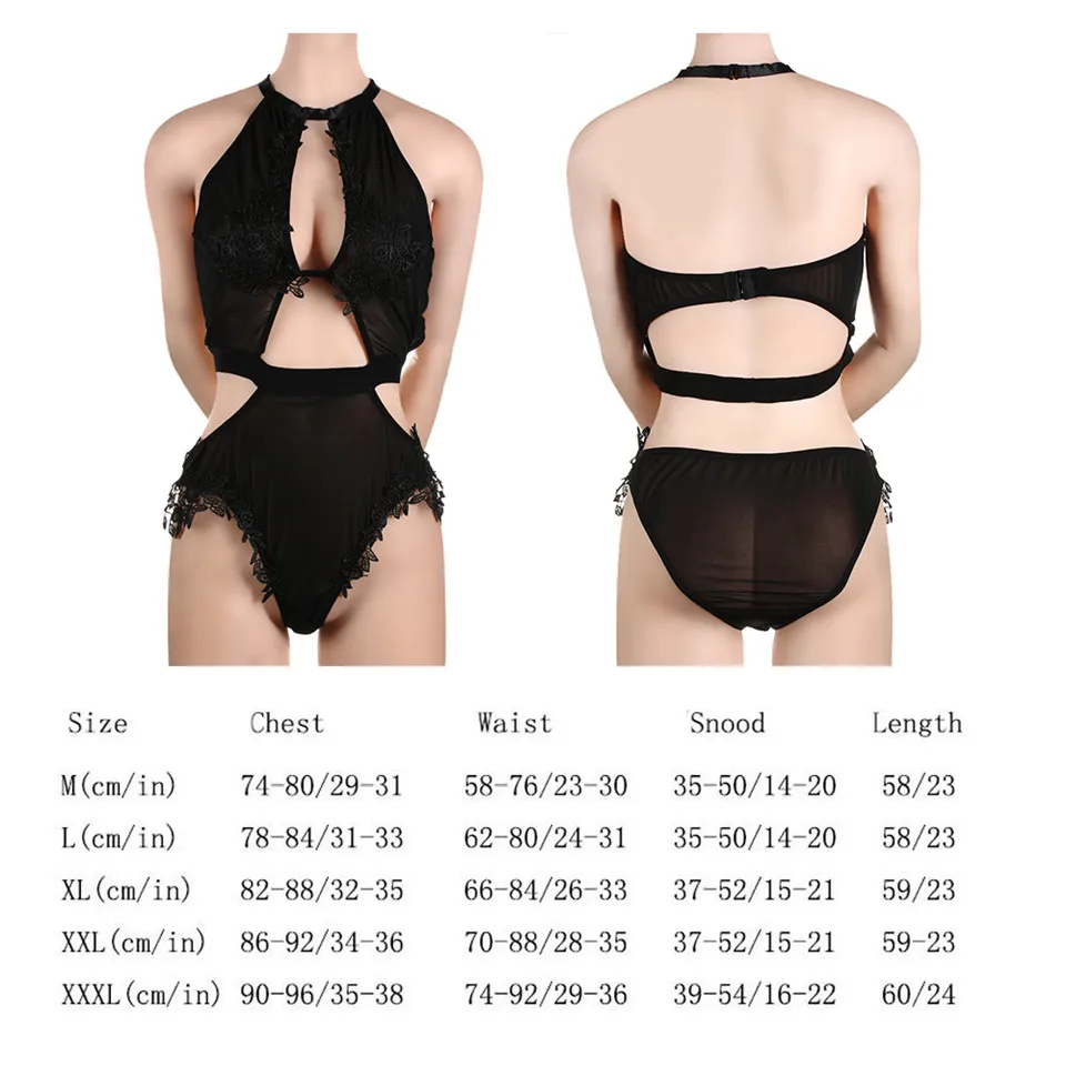 Хит, модное женское сексуальное белье, прозрачное кружевное платье Babydoll, прозрачное ночное белье, открытый бюстгальтер размера плюс, ночное белье, нижнее белье