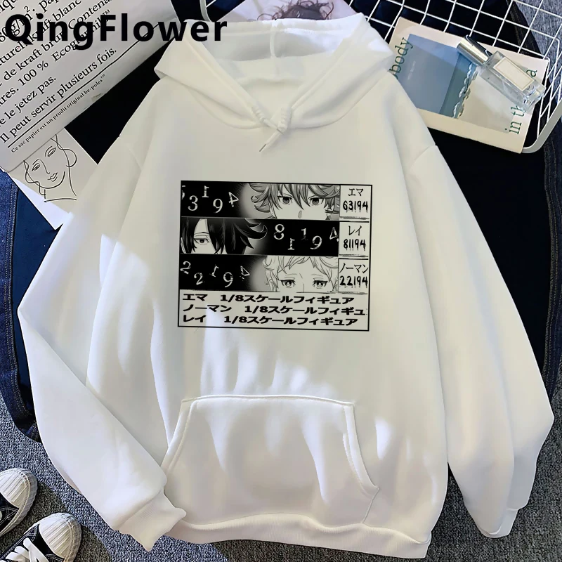 

the Promised Neverland hoodies male y2k aesthetic streetwear male sweatshirts hoody printed graphic