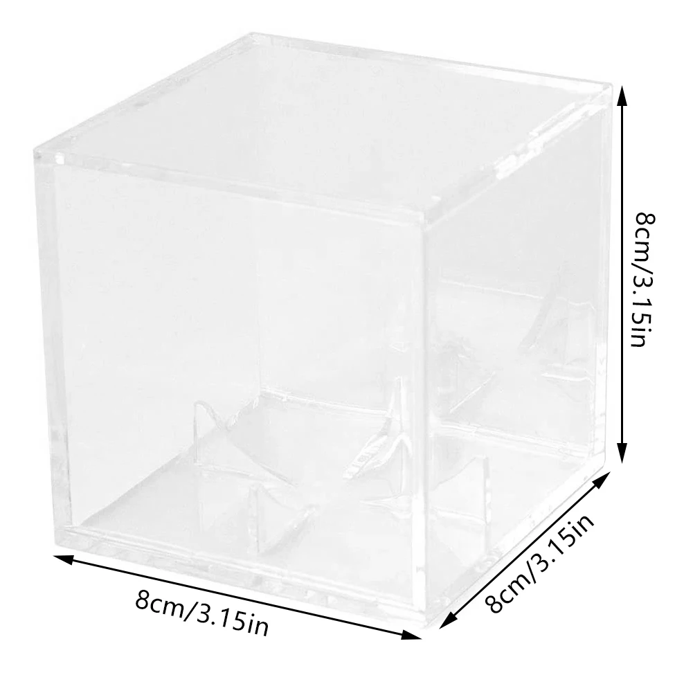

Quality Acrylic 9 Inch Baseball Box Display Golf Tennis Ball Transparent Case For Souvenir Storage Box Holder Uv Protection Dust