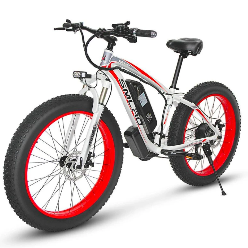 Bestellen Elektrische Fahrrad Erwachsene 1000W 48V15Ah Lithium-Batterie 26 Zoll Elektrische Bike 4,0 Fett Reifen Snowmobile Strand Ebike