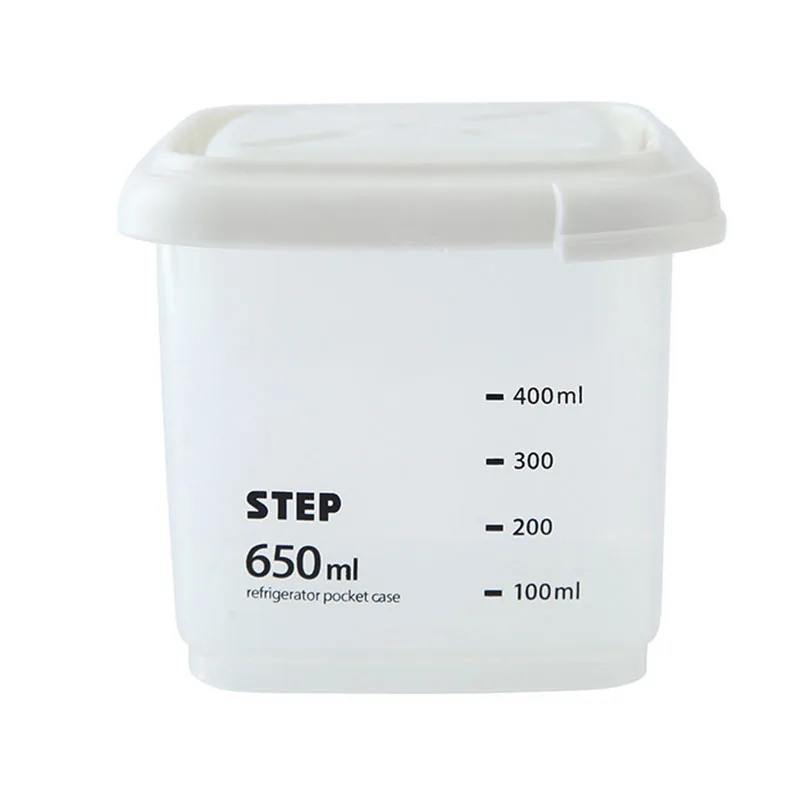 Sealed Tank Transparent Thickened Plastic Food Storage Box With Scale Kitchen Miscellaneous Grain | Дом и сад