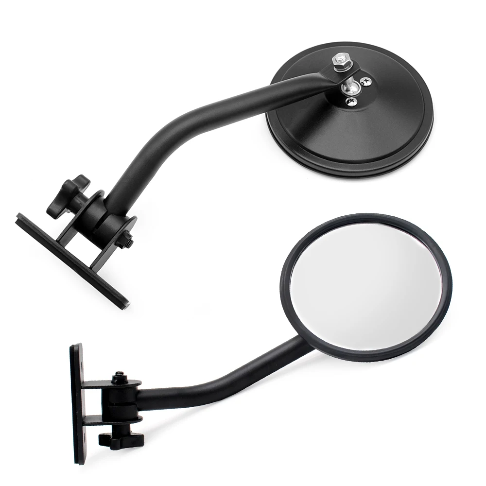 Текстурированное черное зеркало для внедорожника круглые зеркала быстросъемное