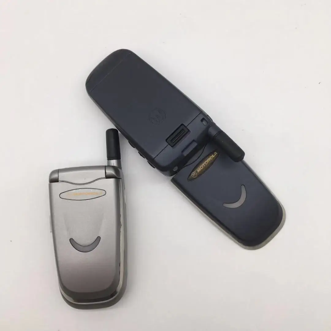 motorola v8088 refurbished original unlocked cellphone 96x64 pixels flip 500mah mobile phone one year warranty free shipping free global shipping