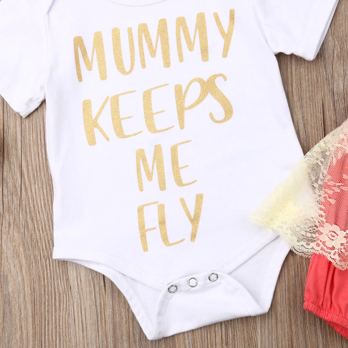 Фирменный детский одежда для малышей боди маленьких девочек с принтом Мама Let Me Fly