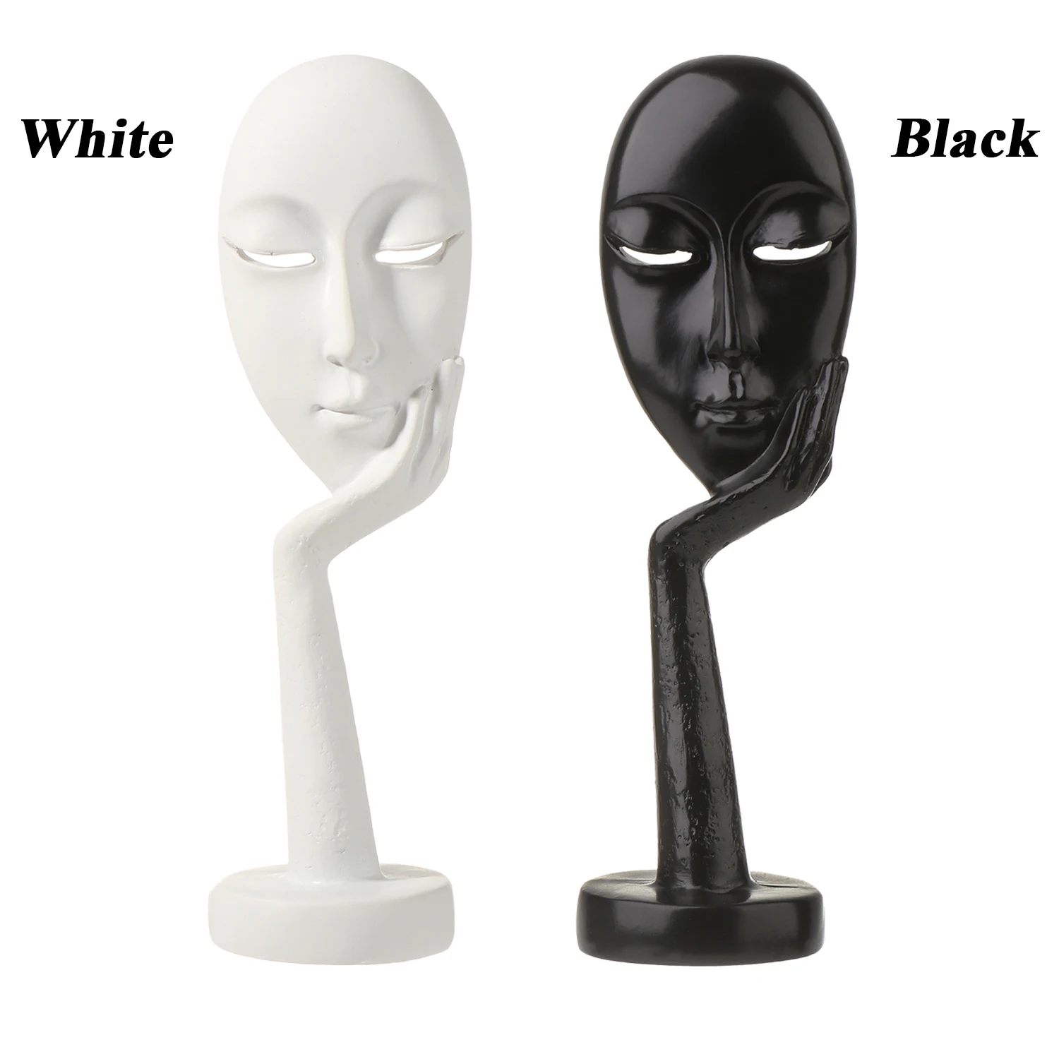 Статуэтка для резьбы по лицу женщины настольное украшение скульптура мышления