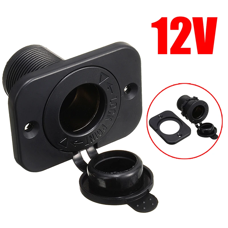 12V 24V Универсальный Водонепроницаемый женский гнездо для автомобильного
