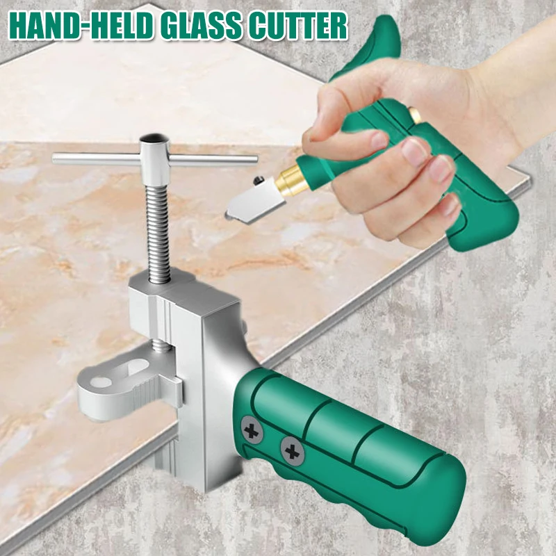 

Newly Multifunction Hand Grip Glass Tile Cutter Cutting Craft Kit Hand Tools Machine Quick Opening Set FIF66