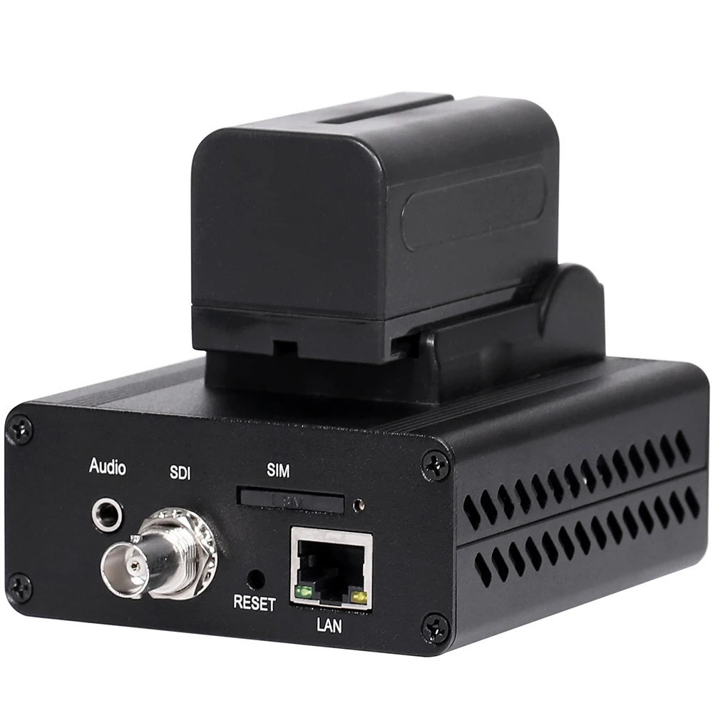 Кодировщик 4G LTE SD HD SDI IP для потоковой передачи 3G to кодировщик RTMP RTSP SRT RTMPS прямой