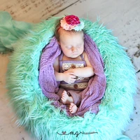 donjudy newborn baby photography props posing nest studio accessories round wheel infant poser for infant photo shooting