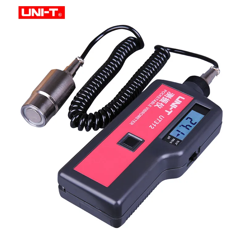 UNI-T UT312 Split Type vibrometer Digital Vibration Tester acceleration velocity displacement Measure 2k count LCD Display | Инструменты