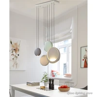 nordic post modern designer pendant lights living room indoor home deco simple hanglamp dining room restaurant bar hanging light
