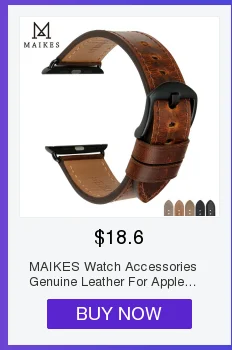 MAIKES, Миланская петля, ремешок для Apple Watch, 4, 44 мм, металлический ремешок для часов Apple Watch, 42 мм, ремешок из нержавеющей стали iwatch, 40 мм, 38 мм