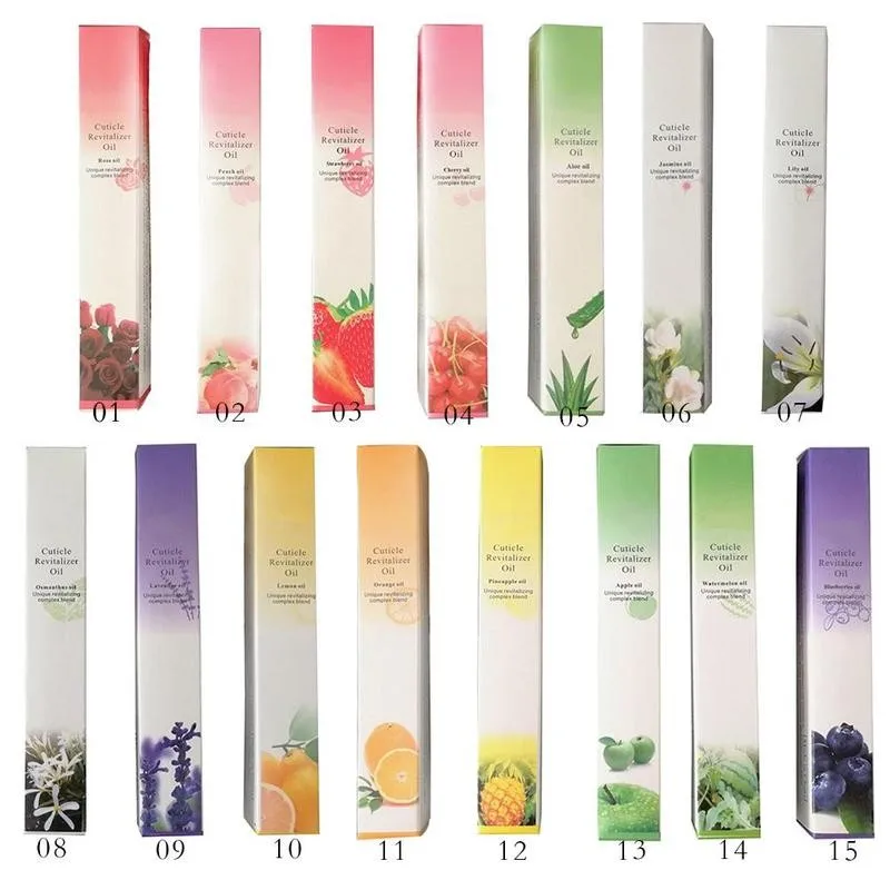 

15 Smells Nail Nutrition Oil Treatment Cuticle Revitalizer Prevent Agnail Polish Rotating Nutrition Pen Anti-barbed Dead Skin