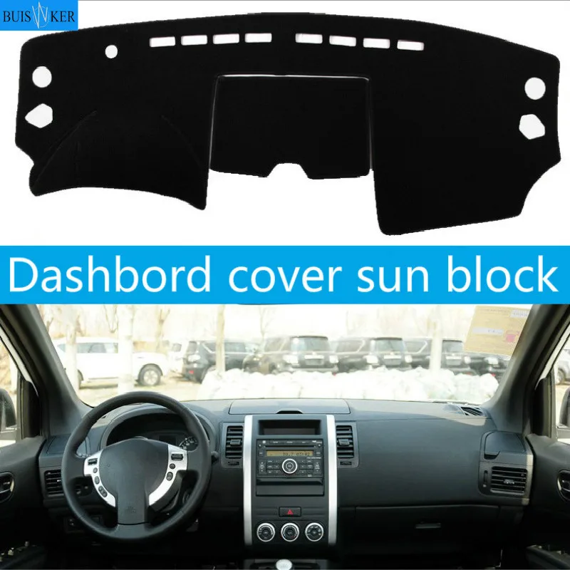 

Anti-UV Dashboard Cover Dashmat Mat Pad Car Styling Sun Visor Shade Carpet For Nissan X-Trail Xtrail X Trail T31 2008 -2012 2013