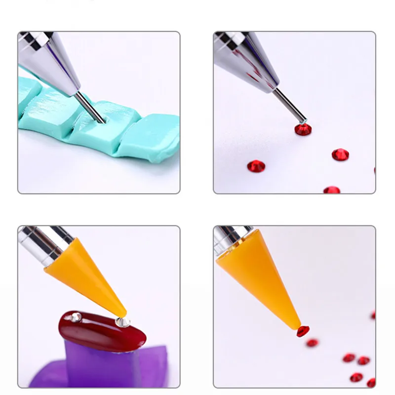 

DIY Diamond Painting Pen Tool Accessories Rhinestones Pictures Double Head Diamond Embroidery Point Drill Pen Gift
