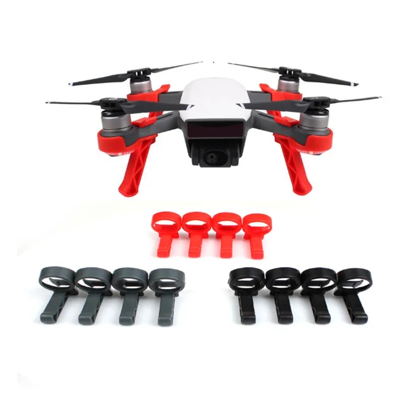 4PC For DJI Spark Drone Heightened Landing Gear Leg Extender Extension Guard fast installation Accessories Mini Quadcopter | Электроника