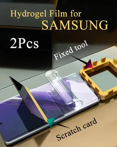 S23Ultra S22Ultra мягкая Гидрогелевая пленка для Samsung S20 S21 Ultra 20FE S21FE S10E S10 5G HD защита для экрана Galaxy Note20Ultra 10 +
