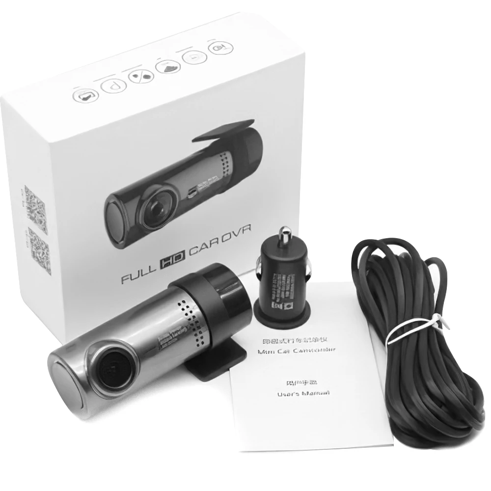 auto camara mini hidden hd 1280p car dash cam front rear camera dvr detector with wifi fhd video recorder 24h parking monitor free global shipping