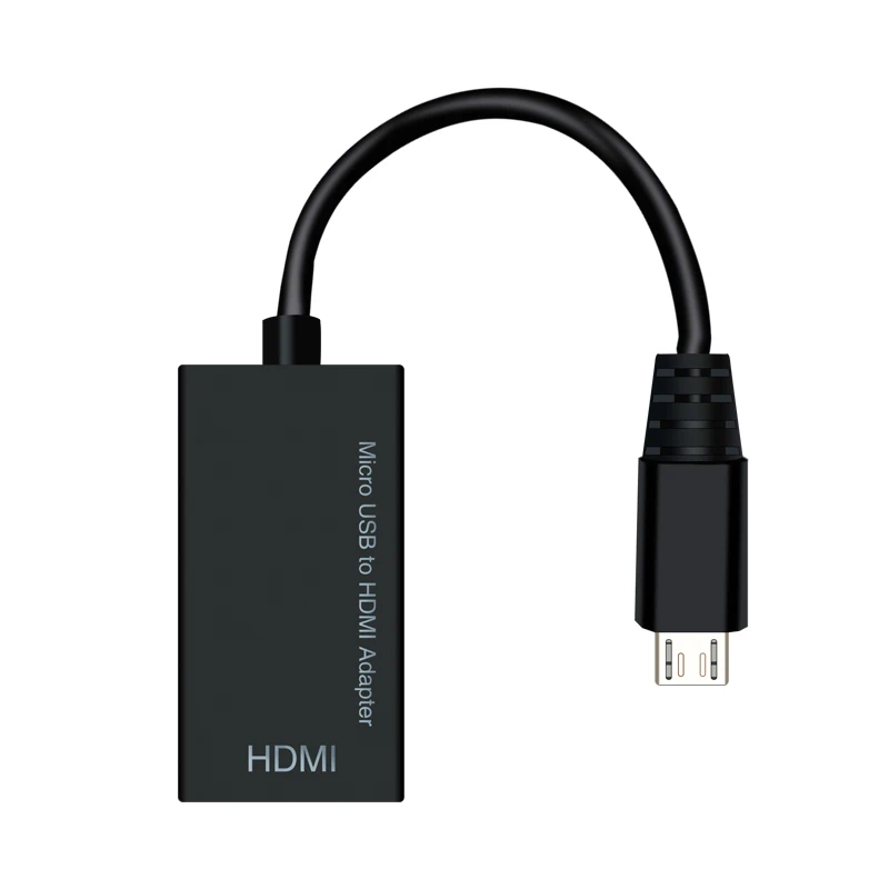 Адаптер 2 в 1 с Micro USB на HDMI для ТВ монитора 1080P HD аудио видео кабель конвертер Samsung