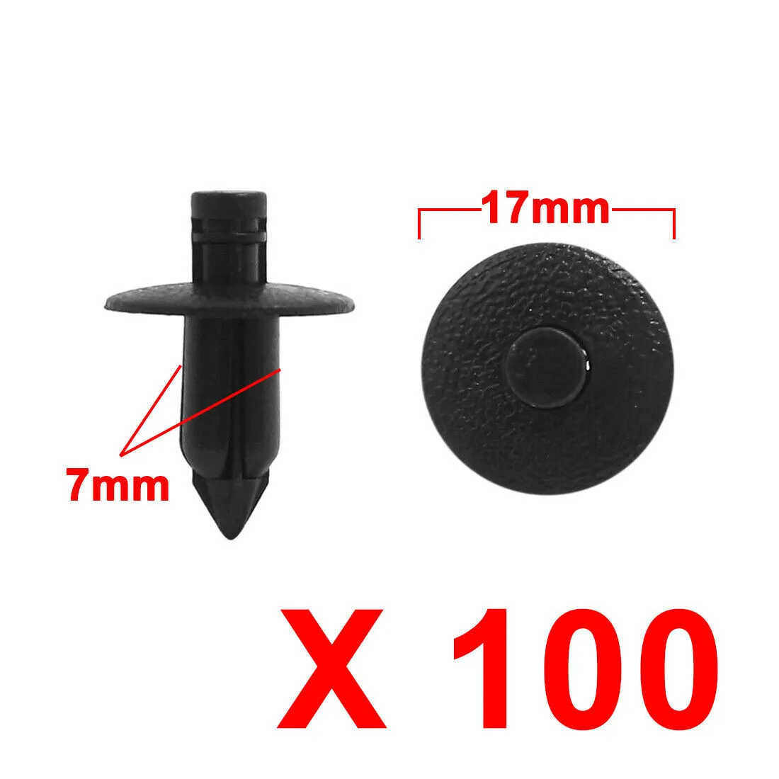 

Deflector Buckle Rivets 25 X 17mm Air Vent Wiper Cover Buckle High Quality