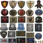 Тёмно-синие уплотненные значки, искусственная нашивка, армейские тактические Светоотражающие ИК-нашивки, одежда для кепок, рюкзаков, курток, жилетов