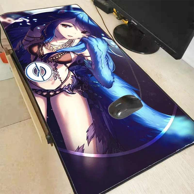 Mairuige 900x400 мм большой игровой коврик для мыши для геймеров, плееров, моющийся ноутбук, компьютерная коврик для мыши, сексуальные аниме, толщина 4 мм