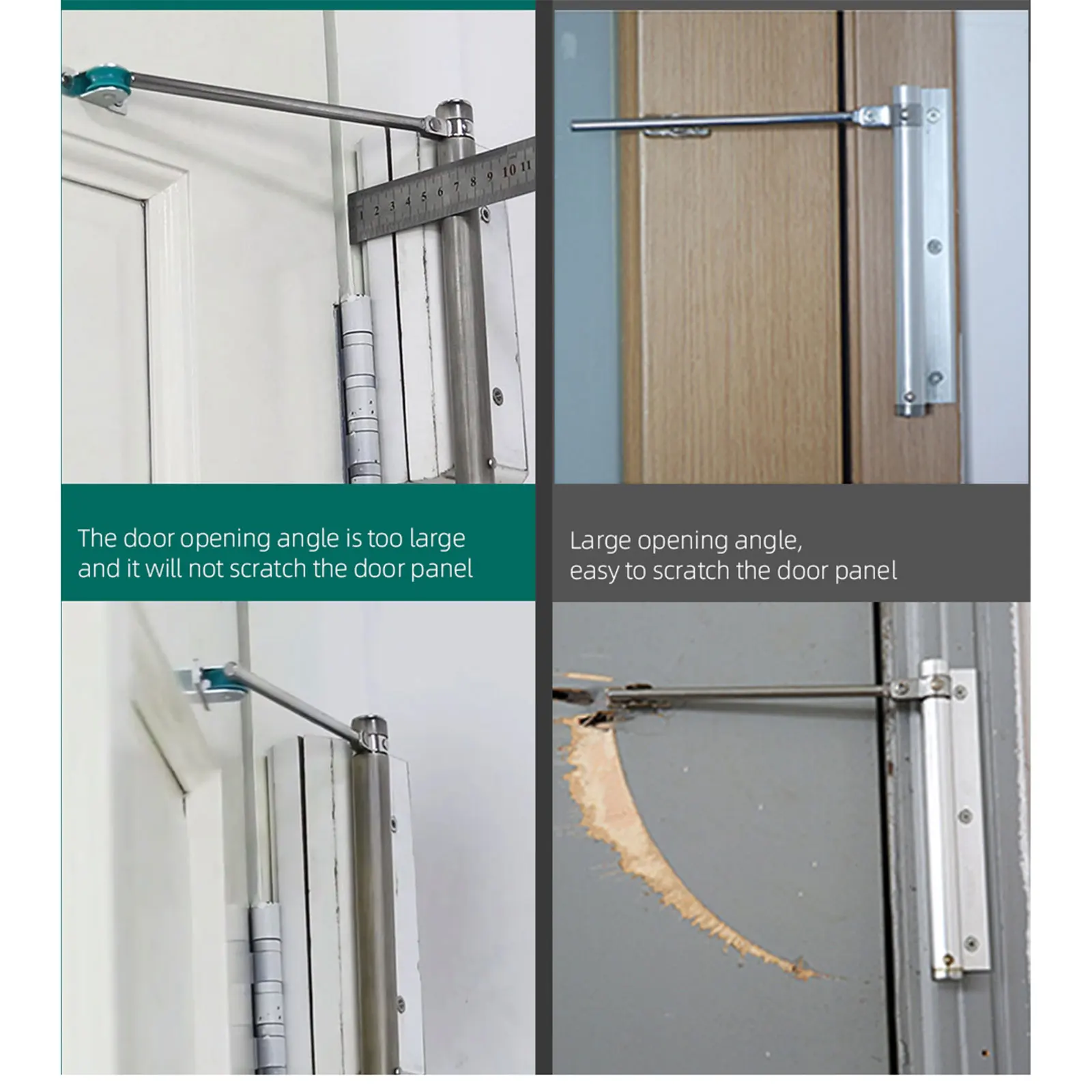 Регулируемый дверной автоматический доводчик алюминиевый сплав автоматическая