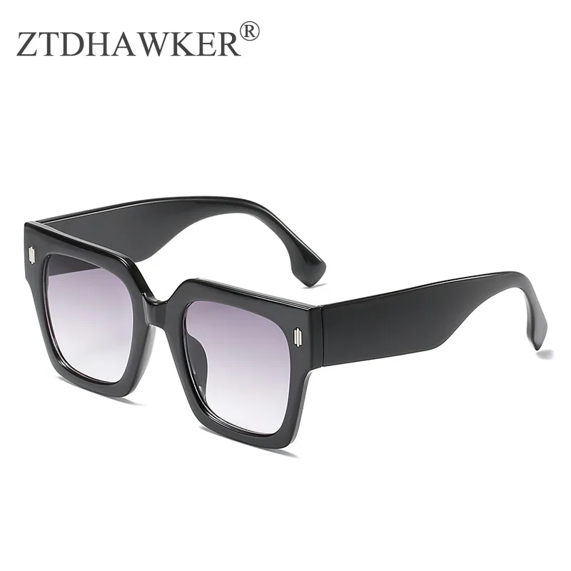 Новинка 2022 индивидуальные модные солнцезащитные очки в большой коробке женская