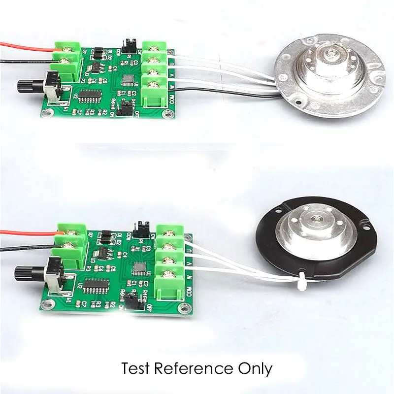 DC 7V-12V 1.2A миниатюрный бесщёточный электродвигатель драйвер платы Скорость модуль