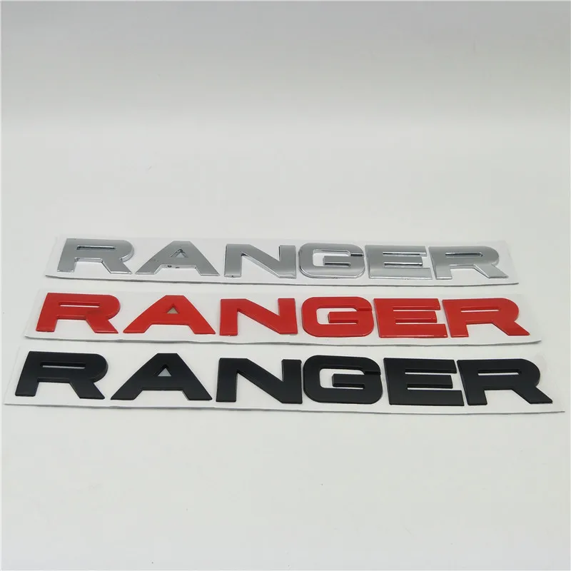 

Ranger Emblem Rear Trunk Boot Logo For Ford Ranger PX MK2 MC 2012-2019 Straight