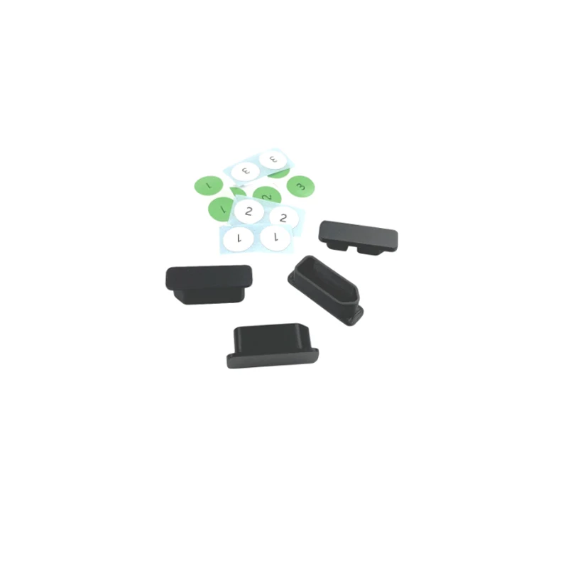 

4pcs/set drone & battery protector dust-proof / anti-oxidation cap battery port protective cover + sticker for dji FPV drone