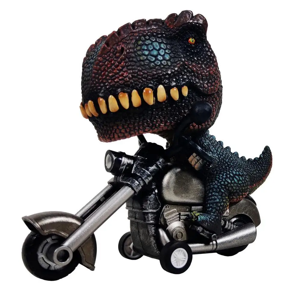 

Dinosaur Motorcycle Toy Exquisite Friction Motorcycle Simulation With Dinosaur Rider For Christmas Party Birthday Party Games