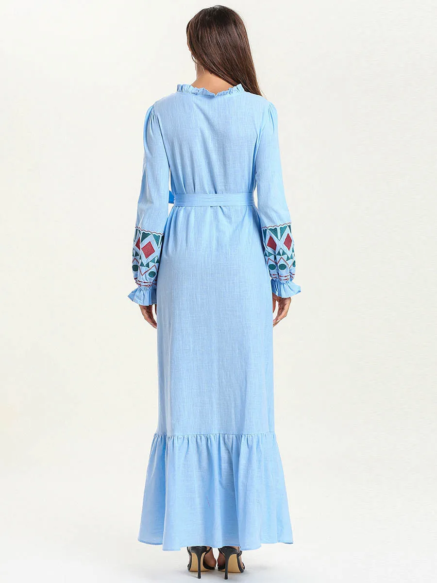 Мусульманское платье мусульманская одежда большого размера Женский