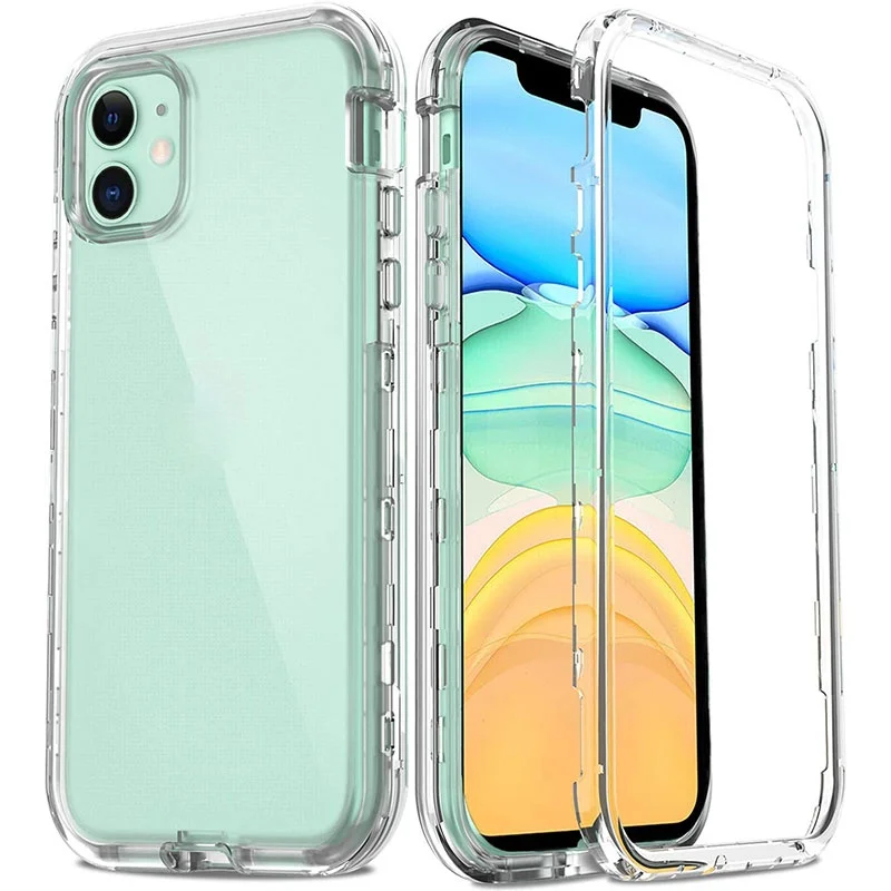 

Full Body 360 Front Back Phone Case For Iphone 12 11 Pro Max 8 7 6s Plus Cover Transparent Coque For Iphone X Xr Xs 5s Se 2020