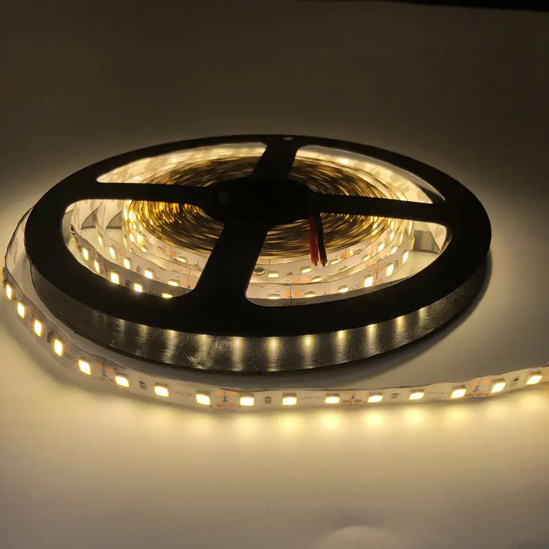 

5M/Roll LED Strip Light 2835 SMD 5M 600Leds Flexible Light Ribbon DC 12V LED Tape Decoration 120led/m Super Bright Warm White