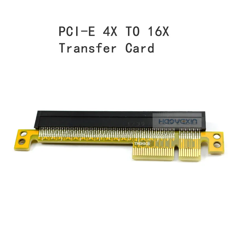 PCI-E8X-16X PCI Express Riser Card x8 на x16 адаптер для видеокарты PCI-E riser card левый слот серверов 1U |