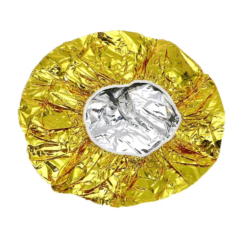 Одноразовая алюминиевая Гибкая шапочка для душа портативная изоляционная