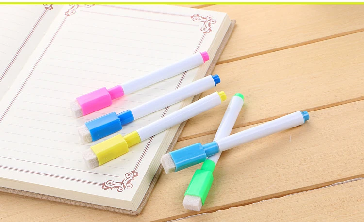 8PCS/Set Brand New Whiteboard Pen Erasable Dry White Board Markers for Office School Supplies