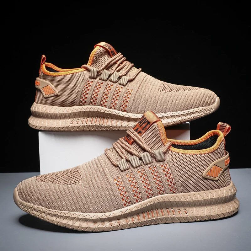 Мужская повседневная обувь Новинка 2020 года Модный светильник из дышащей сетки