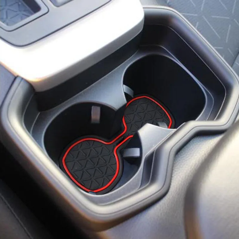 Для Toyota RAV4 2019 2020 коврик для межкомнатной двери чашки Нескользящие коврики 3D