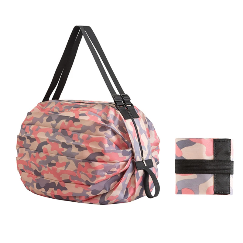 

Вместительная нейлоновая женская сумка для покупок, многоразовая складная сумка, сумка для покупок, Экологичная сумка, дорожная сумка