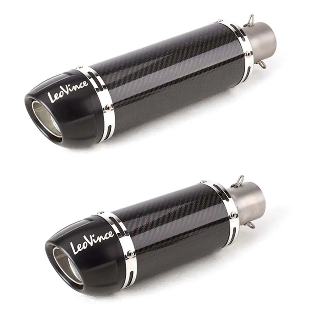 Выхлопная труба TKOSM leoвинс для мотоцикла 51 мм Впускной Универсальный