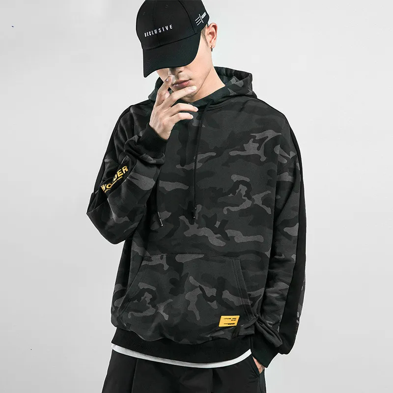 Мужская одежда толстовка куртка мужская 2019 камуфляж даже шляпа легкая Толстовка