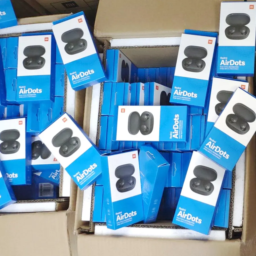 Беспроводные наушники Xiaomi Redmi Airdots оригинальные с голосовым управлением Bluetooth 5 0