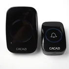 Водонепроницаемый Беспроводной дверной звонок AC 100V до 240V 60 Ловец снов 5 объемным пультом дистанционного управления Управление бытовых дверной Jingle Bell Украшение кольцо с бриллиантом светодиодный светильник