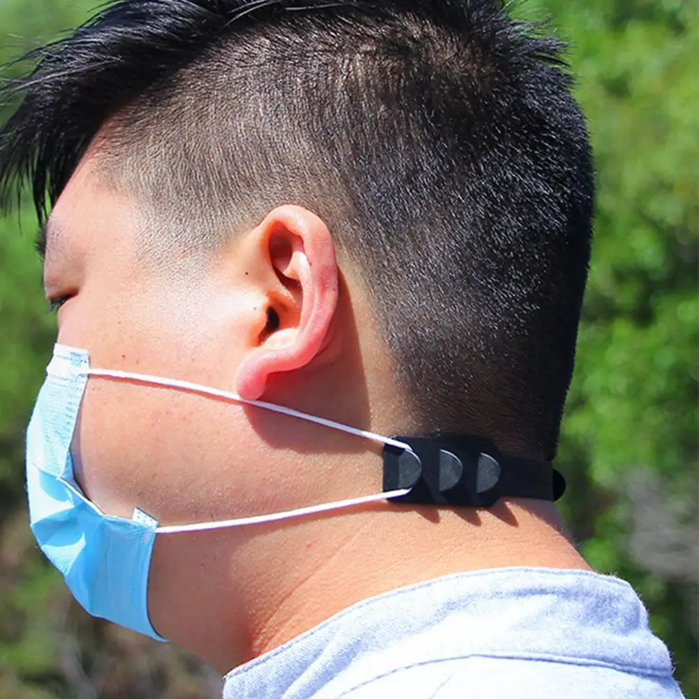

10PCS Mask Hook Ear Wear Type Adjustable Buckle Ear Rope Mask Useful Extension Buckle